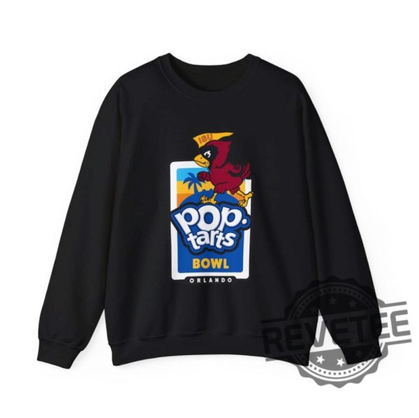 Poptart Bowl College Football Unisex Sweatshirt 2024 Pop Tarts Bowl Iowa State Cyclones Tshirt Hoodie Sweater Gameday Apparel Tailgating Gear revetee 1 3