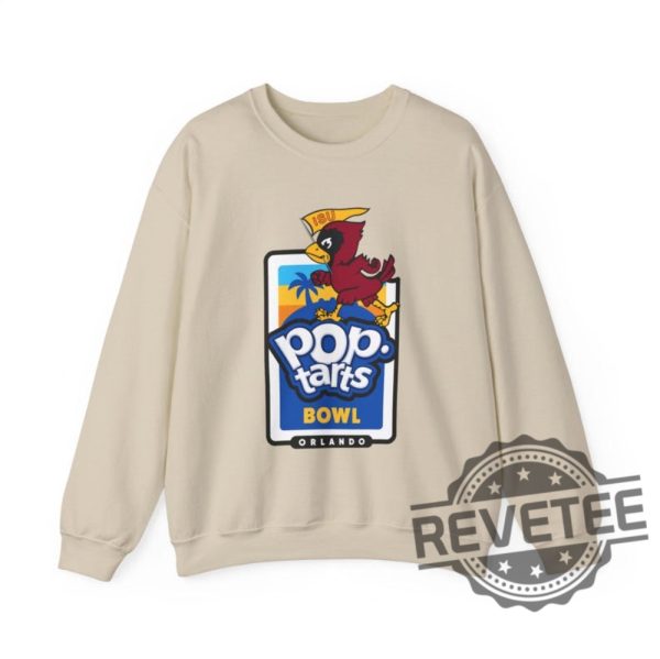 Poptart Bowl College Football Unisex Sweatshirt 2024 Pop Tarts Bowl Iowa State Cyclones Tshirt Hoodie Sweater Gameday Apparel Tailgating Gear revetee 1 4