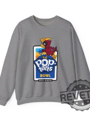 Poptart Bowl College Football Unisex Sweatshirt 2024 Pop Tarts Bowl Iowa State Cyclones Tshirt Hoodie Sweater Gameday Apparel Tailgating Gear revetee 1 5