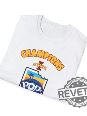 Poptart Bowl College Football Unisex Tshirt Gameday 2024 Pop Tarts Bowl Iowa State Cyclones Tee Shirt Sweatshirt Sports Fan Apparel Champs Unique revetee 1 8