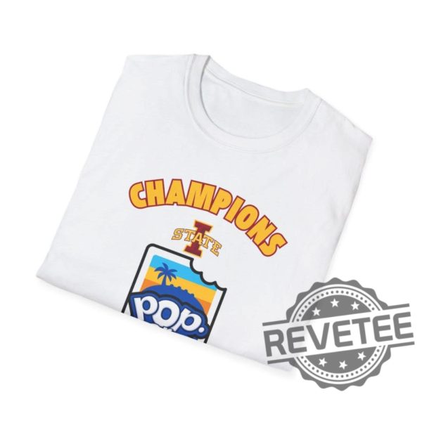 Poptart Bowl College Football Unisex Tshirt Gameday 2024 Pop Tarts Bowl Iowa State Cyclones Tee Shirt Sweatshirt Sports Fan Apparel Champs Unique revetee 1 8