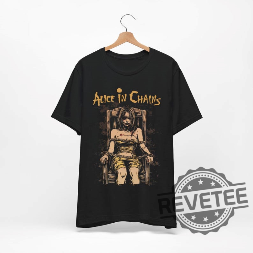 Alice In Chains Tshirt Hoodie Sweatshirt Angry Chair Layne Staley Unisex Tee Gift For Fan Mens Womens Shirts Sweaters Pullover Hoodies Unique