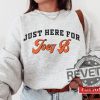 Just Here For Joey B Shirt Cincinnati Bengals Football Crewneck Sweatshirt Hoodie Tshirt Gifts For Fan Mens Womens Tee Shirts Hoodies Unique revetee 1