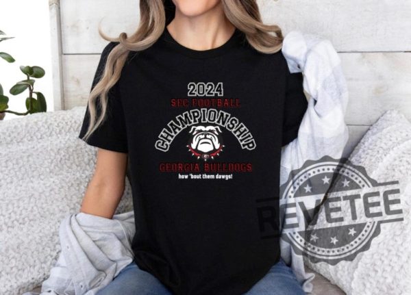 2024 Sec Championship Georgia Bulldogs Unisex Jersey Short Sleeve Tee Tshirt Hoodie Sweatshirt Gift For Fan Mens Womens Go Dawgs Uga Unique revetee 1