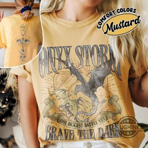 onyx storm brave the dark shirt fourth wing series t shirt sweatshirt hoodie