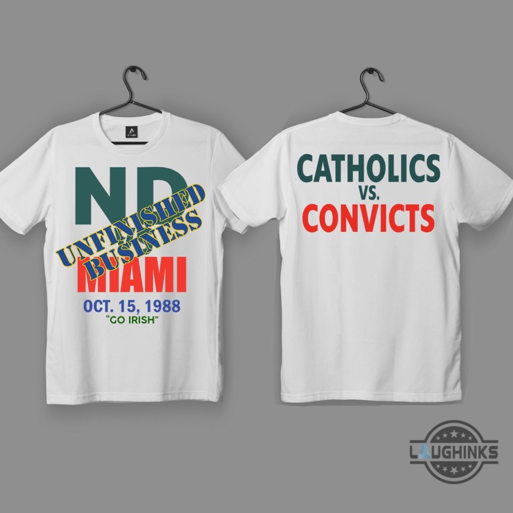 Catholics Vs Convicts Shirt