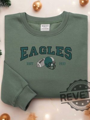 Philadelphia Eagles Embroidered Football Sweatshirts Tshirt Hoodie Tee Gift For Fan Mens Womens Philadelphia Football Fan Shirts Hoodies Unique revetee 1 2