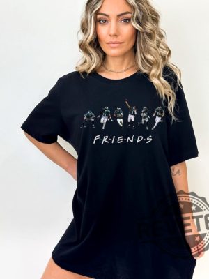 Philadelphia Eagles Friends Tshirt Hoodie Eagles Friends Gear Hurts Johnson Barkley Aj Brown Slay Goedert Eagles Fan Gift Sweater Hoodies Unique revetee 1 1