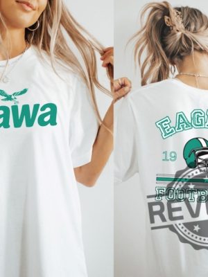 Philadelphia Eagles Wawa Shirt Hoodie Sweatshirt Tee Gift For Fan Mens Womens Double Sided Philadelphia Eagles Shirts Philly Wawa Hoodies revetee 1 2