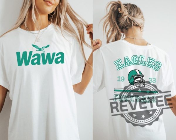 Philadelphia Eagles Wawa Shirt Hoodie Sweatshirt Tee Gift For Fan Mens Womens Double Sided Philadelphia Eagles Shirts Philly Wawa Hoodies revetee 1 2