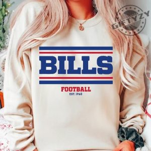 Bills Football Shirt Buffalo Football Hoodie Game Day Tshirt Unisex Sweatshirt giftyzy 2