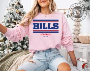 Bills Football Shirt Buffalo Football Hoodie Game Day Tshirt Unisex Sweatshirt giftyzy 3