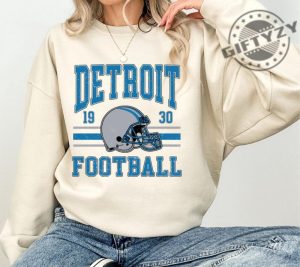 Detroit Football Shirt Vintage Detroit Lions Hoodie Detroit Game Day Apparel Trendy Detroit Football Fan Gift Lions Football Tshirt giftyzy 6