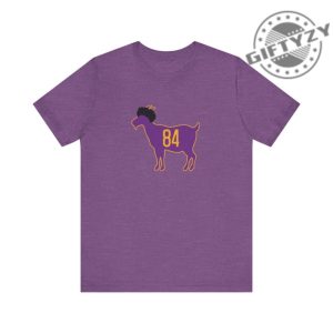 Moss Goat Tshirt 84 Football Fan Sweatshirt Sports Hoodie Athlete Apparel Touchdown Gift giftyzy 5