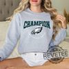 Philadelphia Eagles 2024 Nfc North Champions Sweatshirt Hoodie Tshirt Gifts For Fan Sweater Hoodies Unique revetee 1