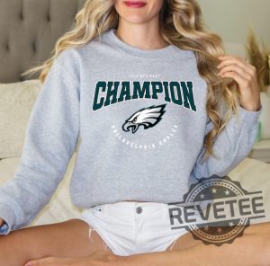 Philadelphia Eagles 2024 Nfc North Champions Sweatshirt Hoodie Tshirt Gifts For Fan Sweater Hoodies Unique revetee 1