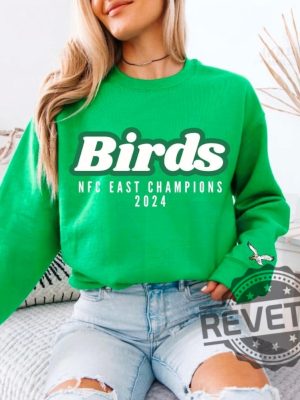 Philadelphia Eagles Nfc East Champions 2024 Apparel Tshirt Hoodie Sweatshirt Tee Gift For Fan Champs Shirts Unique revetee 1 1