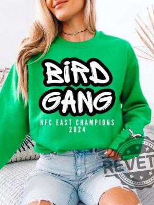 Philadelphia Eagles Nfc East Champions 2024 Apparel Champs Shirts Hoodie Sweatshirt Bird Gang Tee Gift For Fan Shirts Hoodies Sweater Unique revetee 1 1