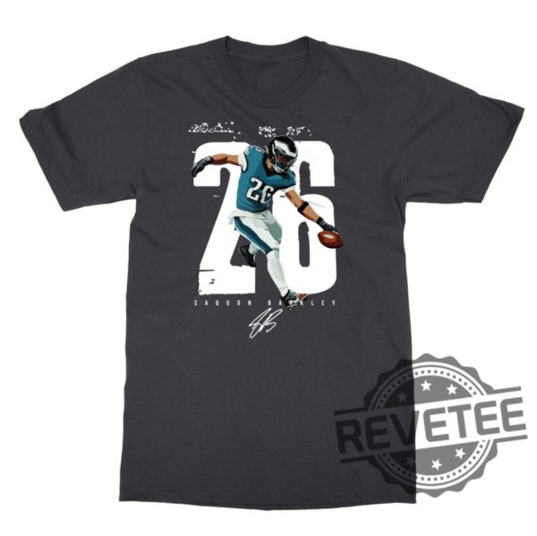 Philadelphia Eagles Star Player Saquon Inspired For Fans Football Jersey Tshirt Hoodie Sweatshirt Tee Gift For Fan Sweater Hoodies Unique revetee 1 1