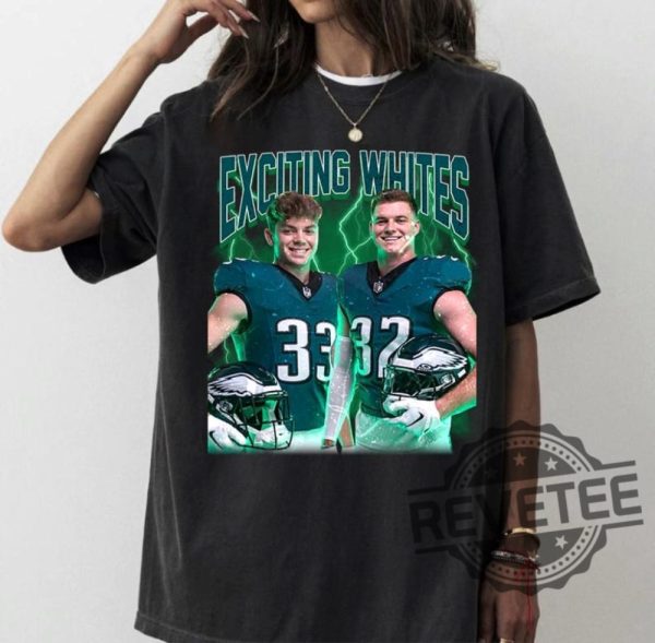 Exciting Whites Reed Blankenship Cooper Dejean Vintage 90S Shirt Hoodie Sweatshirt Retro Shirts Philadelphia Football Tshirt Tee Gift For Fan Unique revetee 1