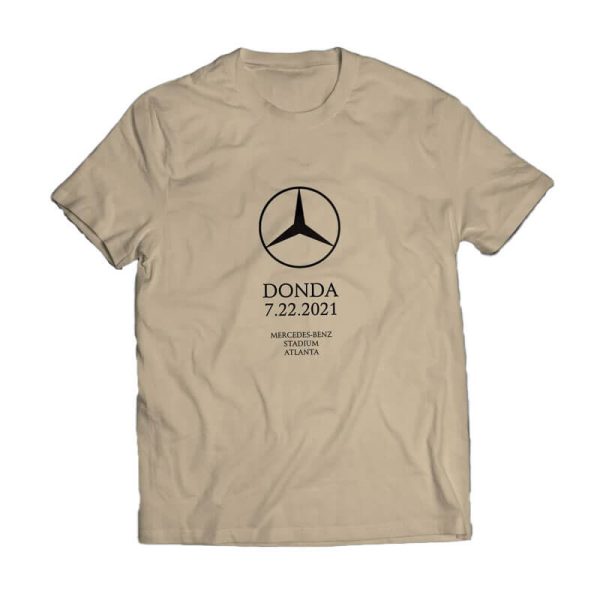 kanye west donda shirt 7.22.21 mercedes