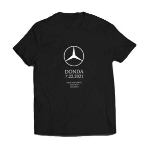 kanye west donda shirt 7.22.21 mercedes unisex shirt black 1