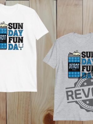 Detroit Lions Sunday Funday Football Shirt Hoodie Sweatshirt Vintage Football Shirts Game Day Tshirt Sweater Hoodies Tee Gift For Fan Unique revetee 1 3