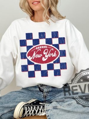 New York Giants Sweatshirt Tshirt Hoodie New York Football Crewneck Ny Giant Sweatshirts Retro New York Football Shirts Tee Gift For Fan Unique revetee 1 2