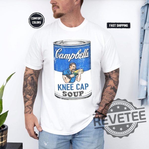 Funny Dan Campbell Campbells Soup Knee Cap Soup Tshirt Hoodie Sweatshirt Retro Tee Gift For Fan Mens Womens Sweater Hoodies Unique revetee 1 1