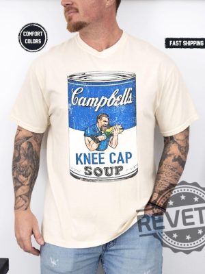 Funny Dan Campbell Campbells Soup Knee Cap Soup Tshirt Hoodie Sweatshirt Retro Tee Gift For Fan Mens Womens Sweater Hoodies Unique revetee 1 2