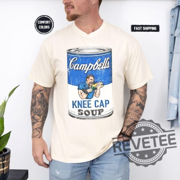 Funny Dan Campbell Campbells Soup Knee Cap Soup Tshirt Hoodie Sweatshirt Retro Tee Gift For Fan Mens Womens Sweater Hoodies Unique revetee 1 2