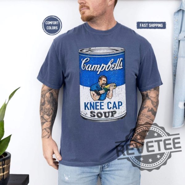 Funny Dan Campbell Campbells Soup Knee Cap Soup Tshirt Hoodie Sweatshirt Retro Tee Gift For Fan Mens Womens Sweater Hoodies Unique revetee 1 3