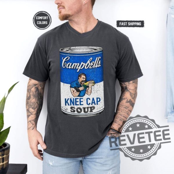 Funny Dan Campbell Campbells Soup Knee Cap Soup Tshirt Hoodie Sweatshirt Retro Tee Gift For Fan Mens Womens Sweater Hoodies Unique revetee 1 4