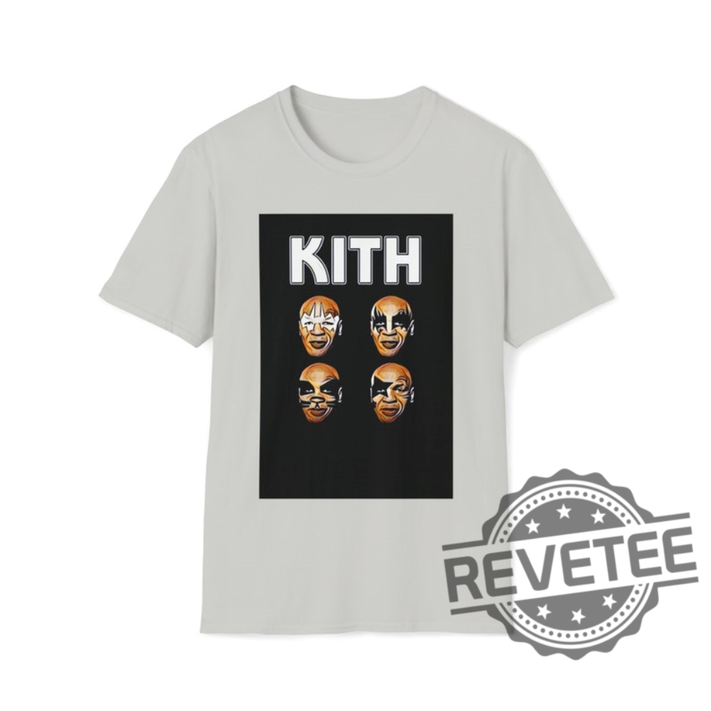 Kith Mike Tyson Shirt Hoodie Sweatshirt Kiss Tshirt Vintage Unisex Tee Gift For Fan Mens Womens Sweater Hoodies Hoody Unique