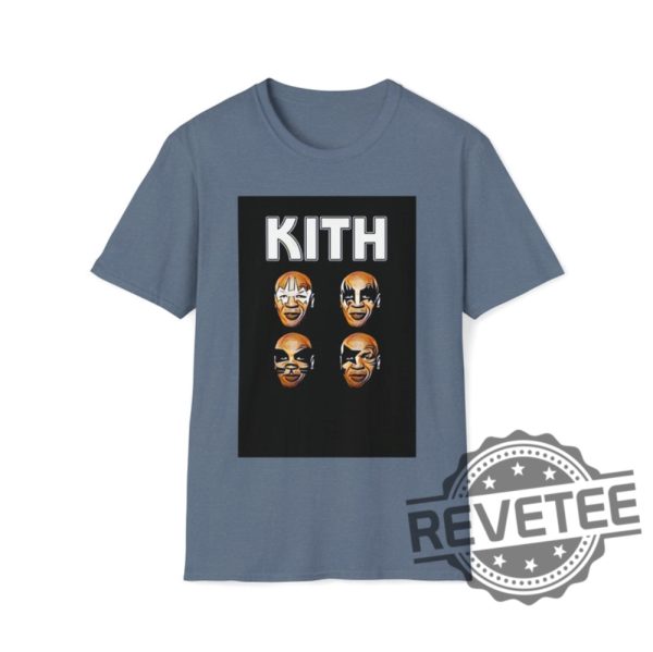 Kith Mike Tyson Shirt Hoodie Sweatshirt Kiss Tshirt Vintage Unisex Tee Gift For Fan Mens Womens Sweater Hoodies Hoody Unique revetee 1 4