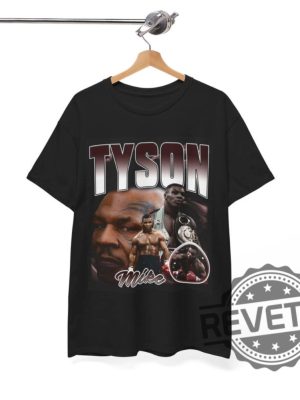 Vintage Mike Tyson Tshirt Hoodie Sweatshirt Tee Gift For Fan Boxing Gift Retro Crewneck Sweater Hoodies Unique revetee 1 1