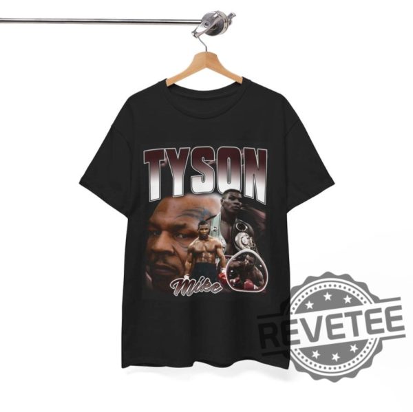 Vintage Mike Tyson Tshirt Hoodie Sweatshirt Tee Gift For Fan Boxing Gift Retro Crewneck Sweater Hoodies Unique revetee 1 1