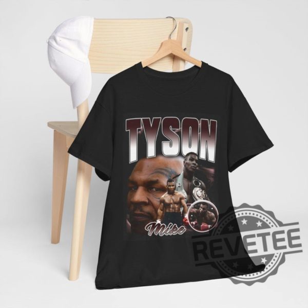 Vintage Mike Tyson Tshirt Hoodie Sweatshirt Tee Gift For Fan Boxing Gift Retro Crewneck Sweater Hoodies Unique revetee 1 2