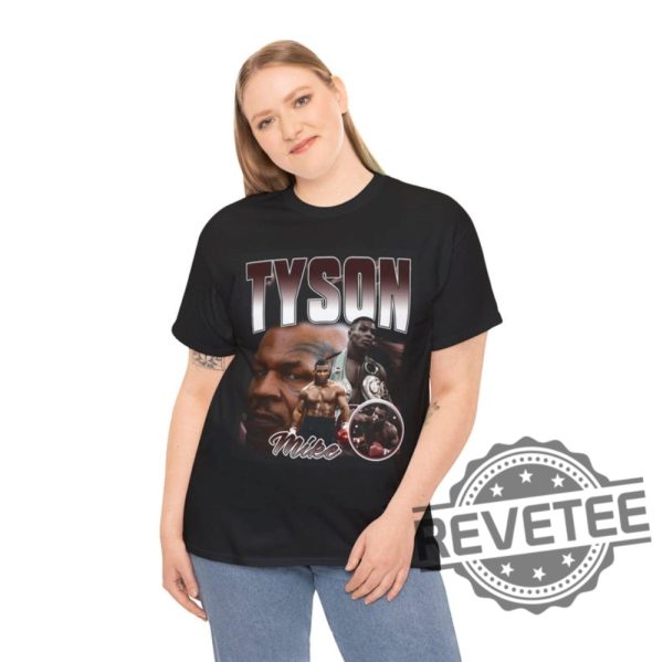 Vintage Mike Tyson Tshirt Hoodie Sweatshirt Tee Gift For Fan Boxing Gift Retro Crewneck Sweater Hoodies Unique revetee 1 4