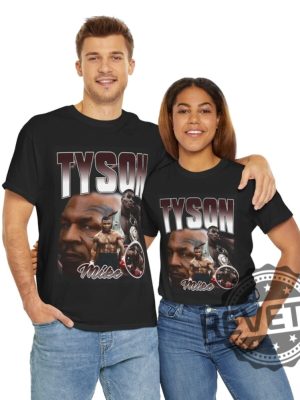 Vintage Mike Tyson Tshirt Hoodie Sweatshirt Tee Gift For Fan Boxing Gift Retro Crewneck Sweater Hoodies Unique revetee 1 7