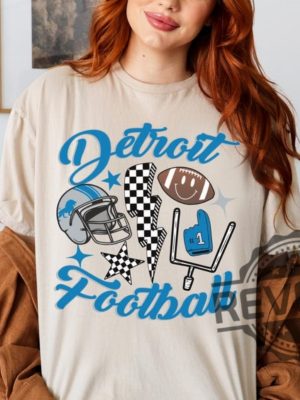 Retro Detroit Lions Crewneck Sweatshirt Tshirt Hoodie Tee Gift For Fan Men Women Super Bowl Vintage Retro Unique revetee 1 1