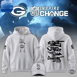 green bay packers nike nfl be a change maker hoodie t shirt sweatshirt