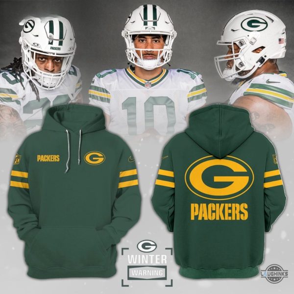 packers sideline hoodie t shirt sweatshirt nike nfl green bay packers 2024 winter warning 3d shirts laughinks 1