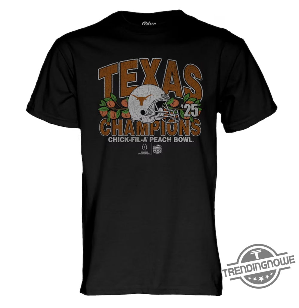 Texas Longhorns 2025 Peach Bowl Champions Shirt Commemorate A Historic Win Texas Longhorns 2025 Peach Bowl Champions Shirt – Commemorate A Historic Win — image 2