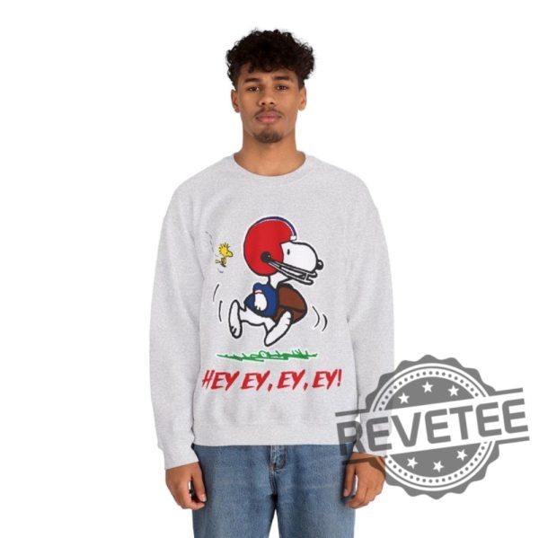 Snoopy Hey Ey Ey Ey Run Buffalo Bills Crewneck Sweatshirt Tshirt Hoodie Tee Gift For Fan Mens Womens Sweater Pullover Hoodies Unique revetee 1 1