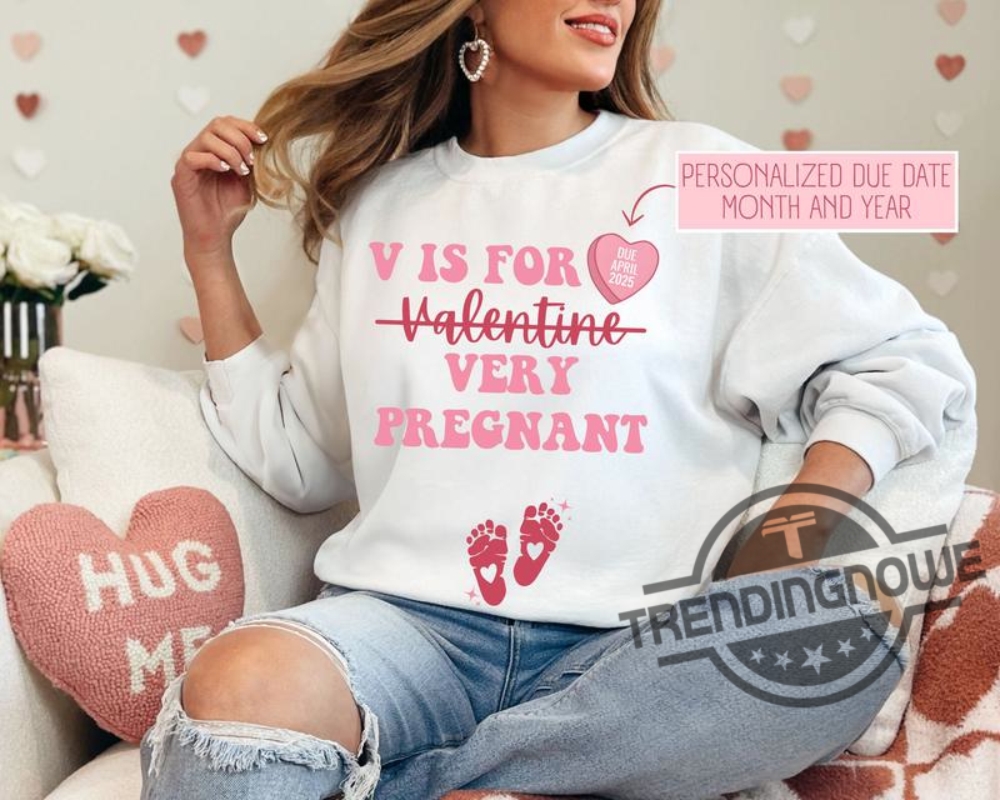 Valentines Day Pregnancy Announcement Sweatshirt 7 Valentines Day Pregnancy Announcement Sweatshirt