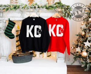 Kansas City Football Shirt Textured Kc Sweatshirt Vintage Look Kc Football Tshirt Gameday Shirt Kc Hoodie Classy Chiefs Football Gift For Chiefs giftyzy 3