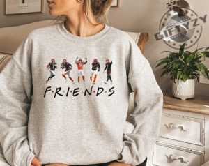 Cincinnati Bengals Friends Sweatshirt Bengals Hoodie Cincinnati Gear Sweatshirt Joe Burrow Jamarr Chase Tshirt Bengals Fan Gift For Football Fan giftyzy 3