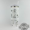 Cartoon Peanuts Snoopy Stanley Cup Tumbler Iceflow Custom Engraved Personalized 40Oz Gift For Him Her Valentines Day Gifts Unique revetee 1