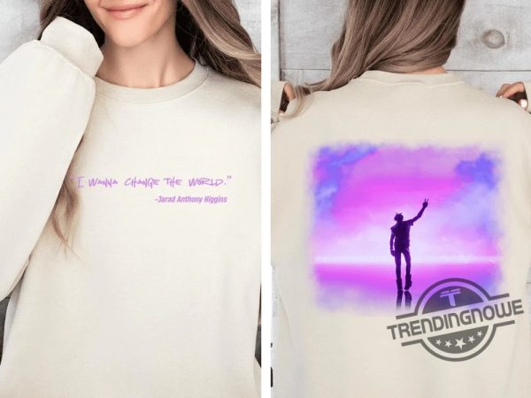 Juice Wrld I Wanna Change The World Sweatshirt Inspirational And Stylish Fan Gear trendingnowe 2